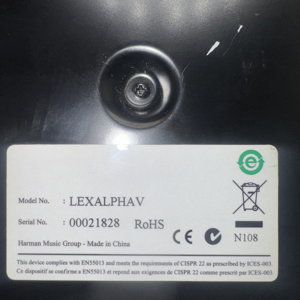 LEXICON Alpha™ Desktop Recording Studio 2x2x2 (2-Input, 2-Bus, 2-Output)