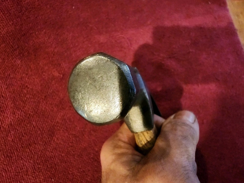 Vintage Stanley #101-1/2 16 oz Claw Hammer, Octagonal Handle