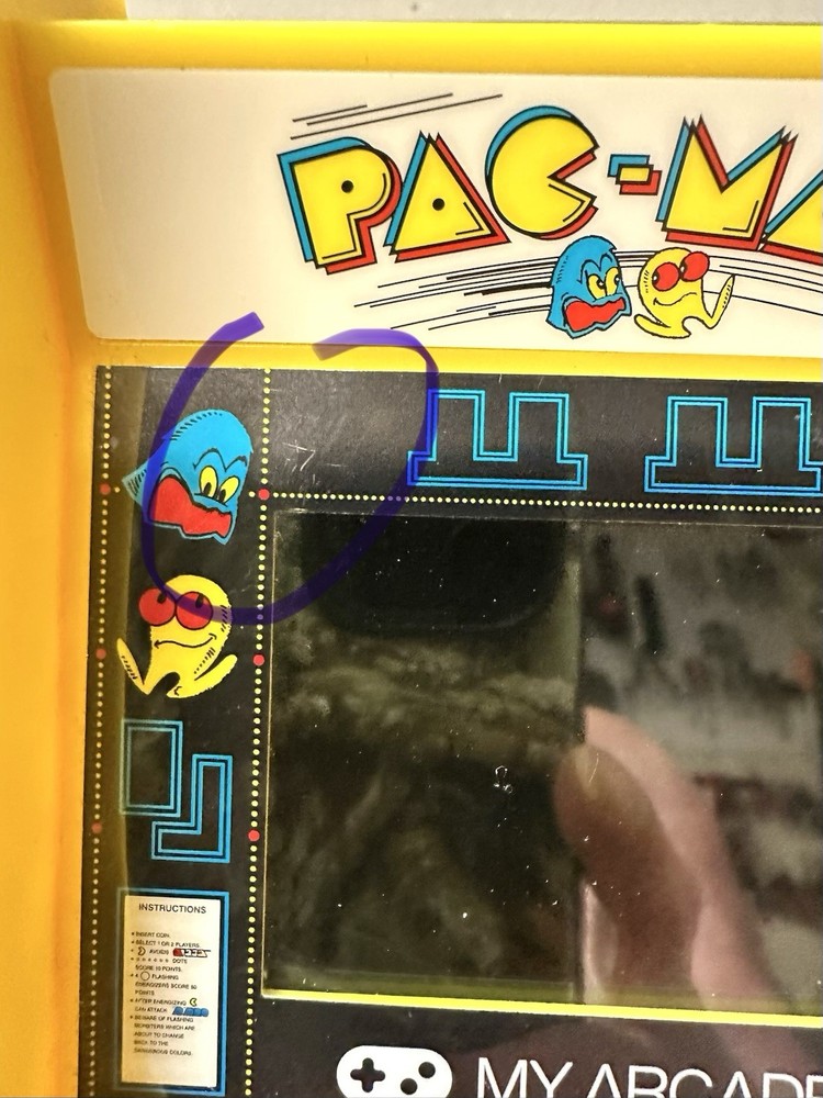My Arcade Pac Man Micro Player Mini Arcade Game Works