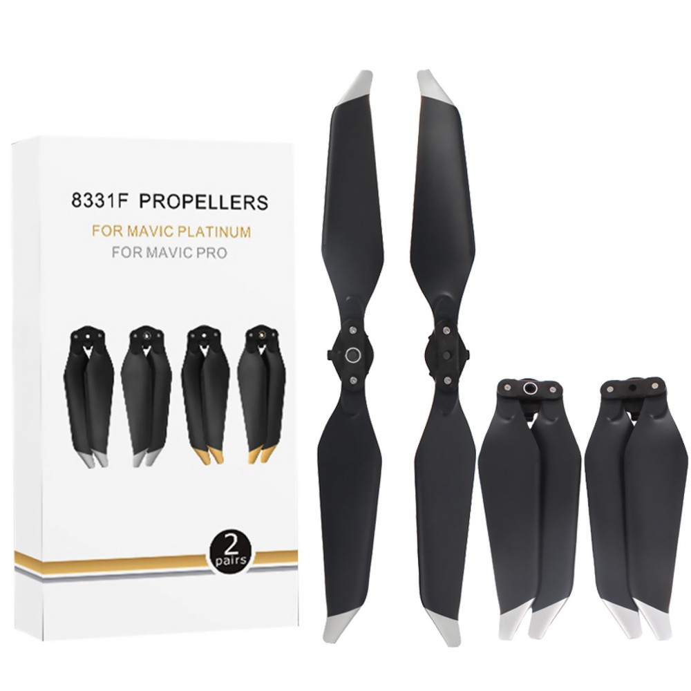 4Pack Low-Noise Quick-Release 8331F Propellers Blades For DJI Mavic PRO Platinum