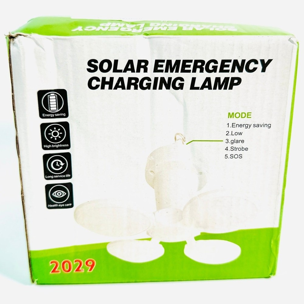 💡 Solar Emergency Charging Lamp 2029 Foldable UFO Light New