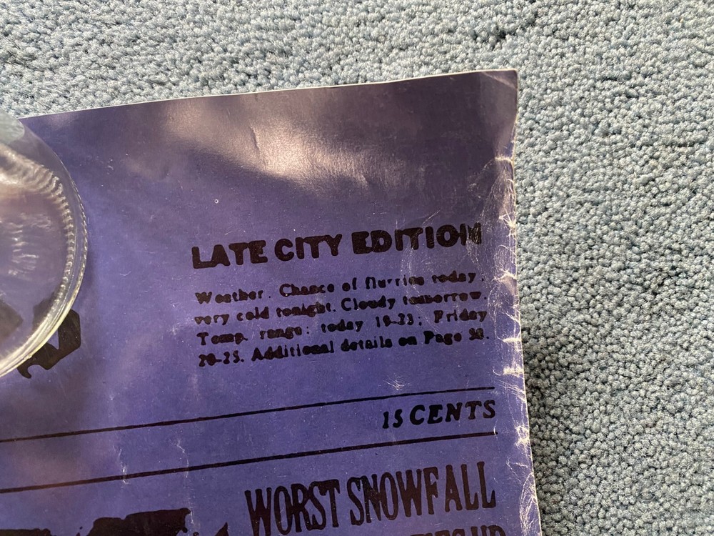 Rare Original NASA Shuttle Poster Countdown For History..PRE-LAUNCH DATE VERSION