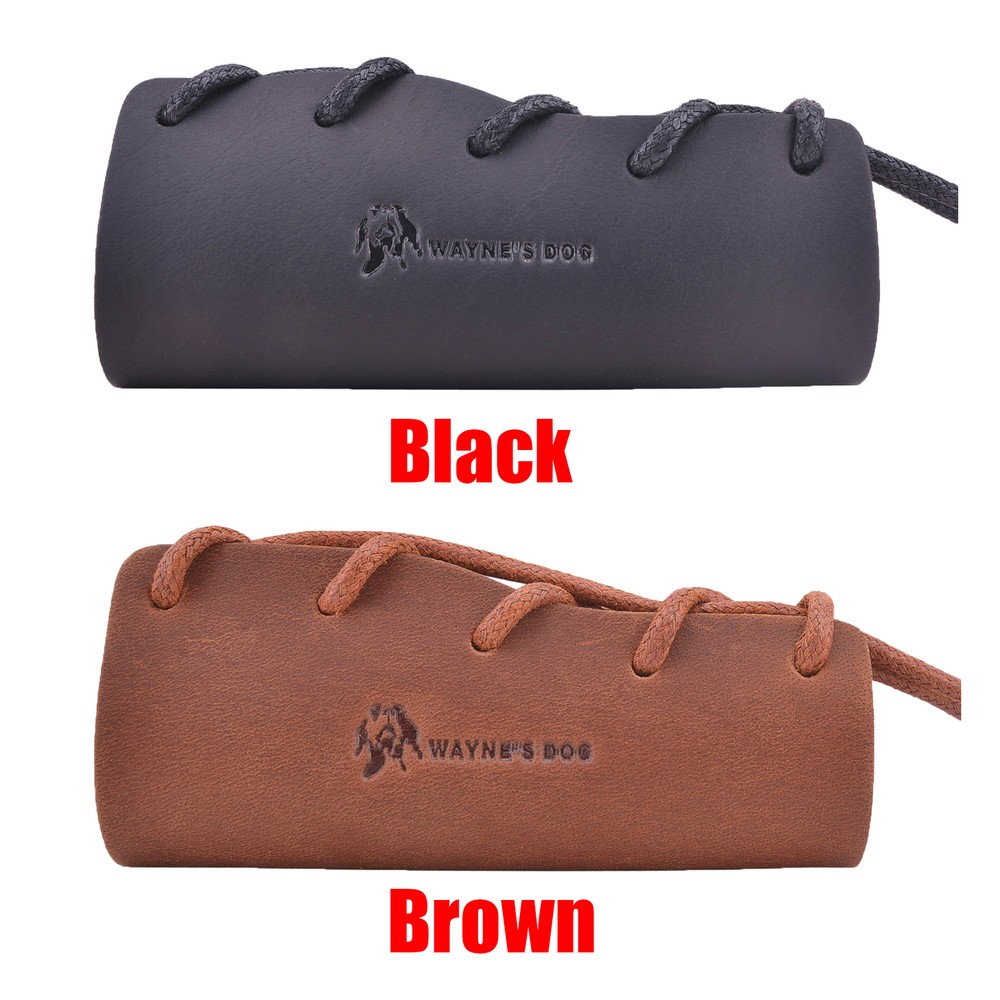 Brown Black Leather Axe Handle Guard ,Handle Holsters Protection Leather