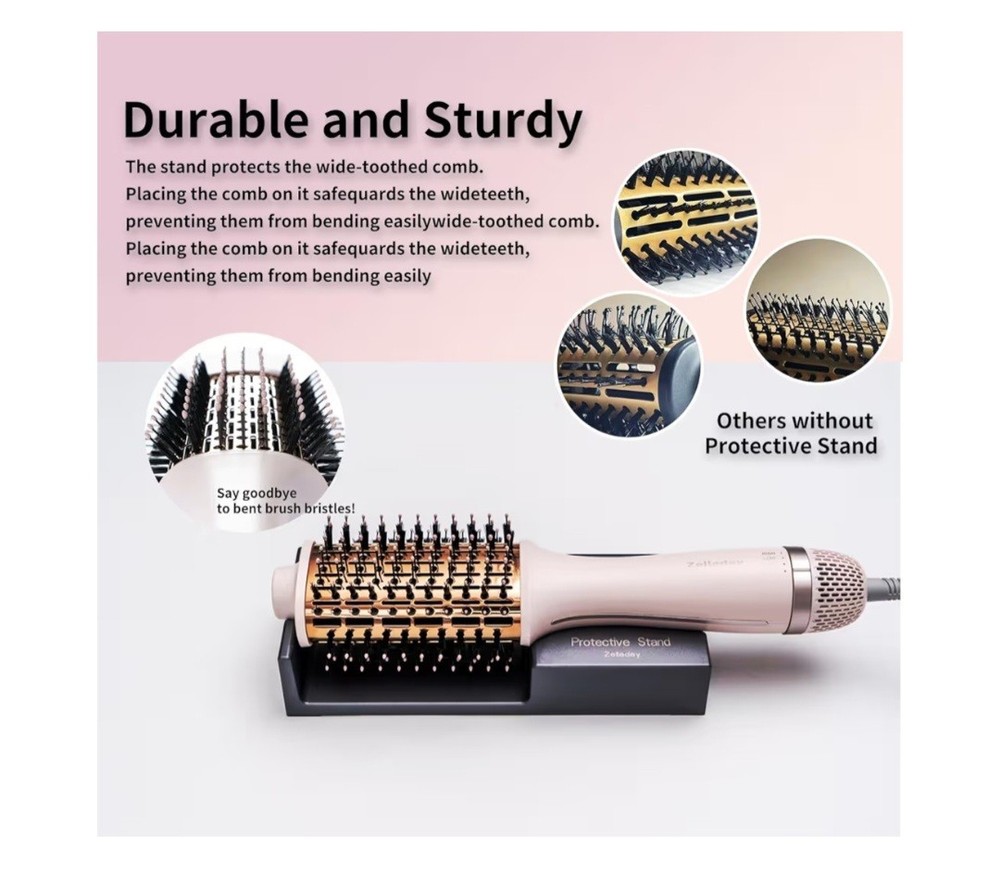 Airsleek One Step Titanium Volumizer Blow Dryer Brush Dual Ionic Technology