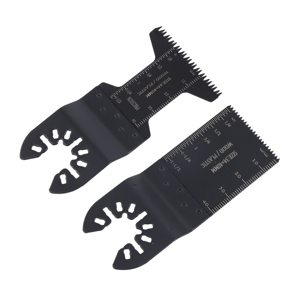 28-Piece Titanium Coated Oscillating Saw Blades Kit Universal Multitool Blades