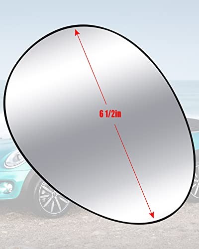 Driver Left Side Mirror Heated Glass Fit for Mini Driver Left Side Mirror Glass