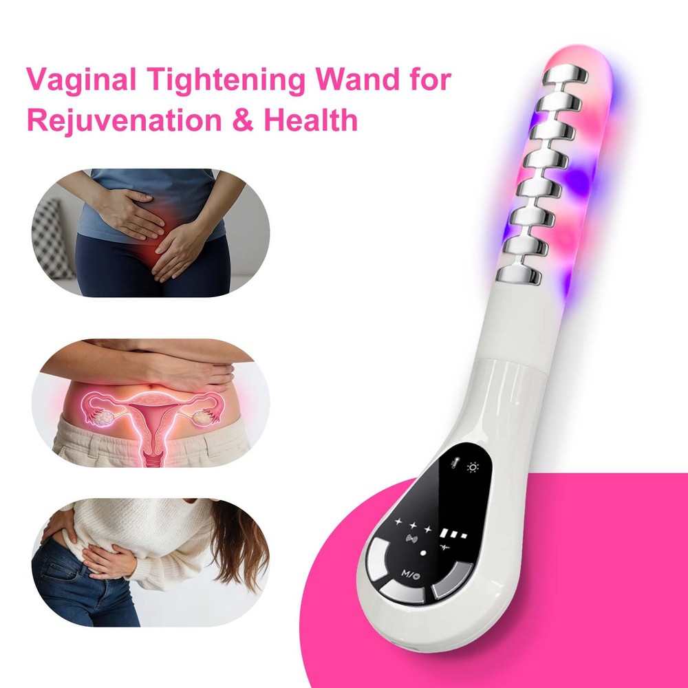 Automatic Kegel Training Device with Red Light for Vaginal Dryness Inflammation