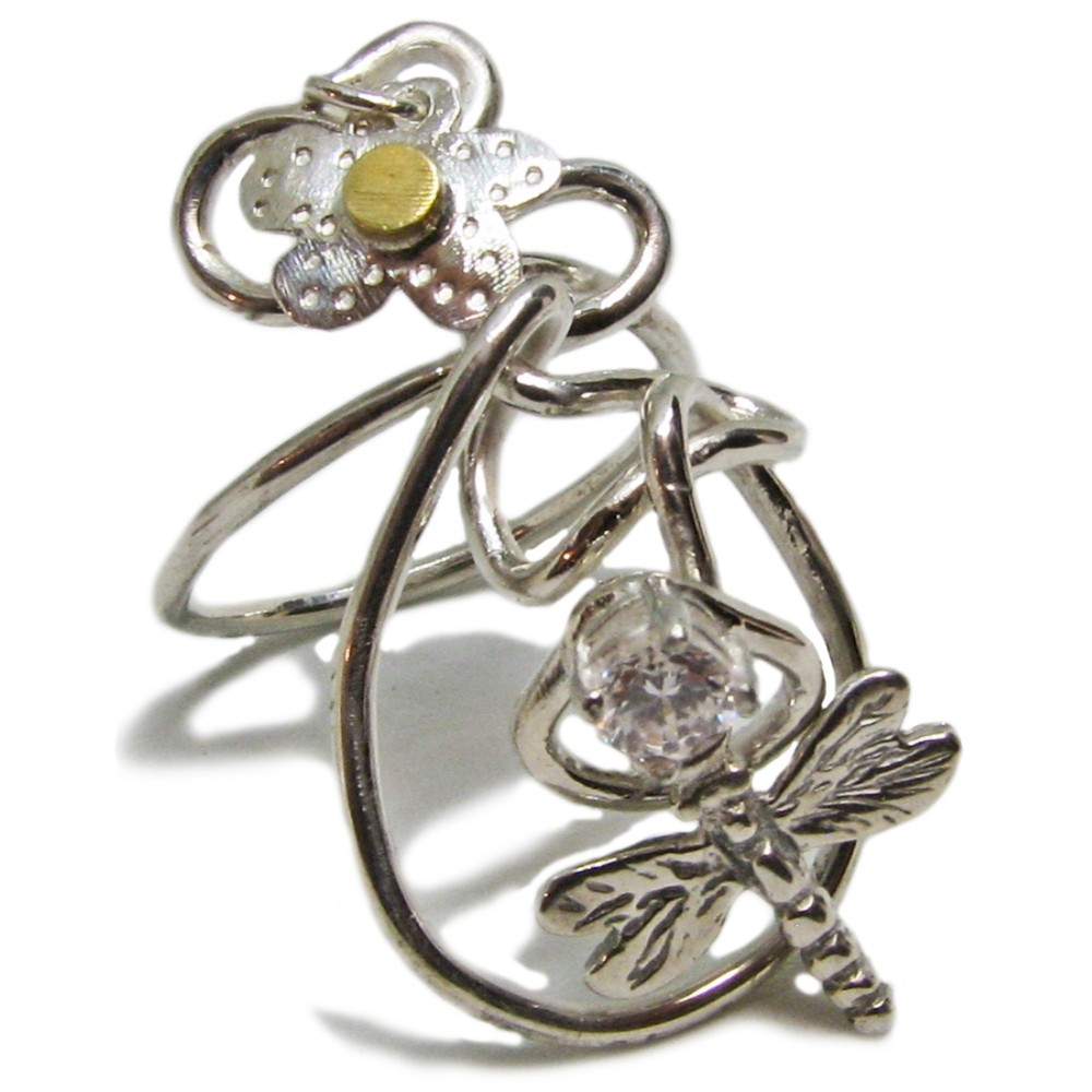 Unique Sterling Silver Hand Crafted Upcycled Flexi-Ring By SoniaMcD