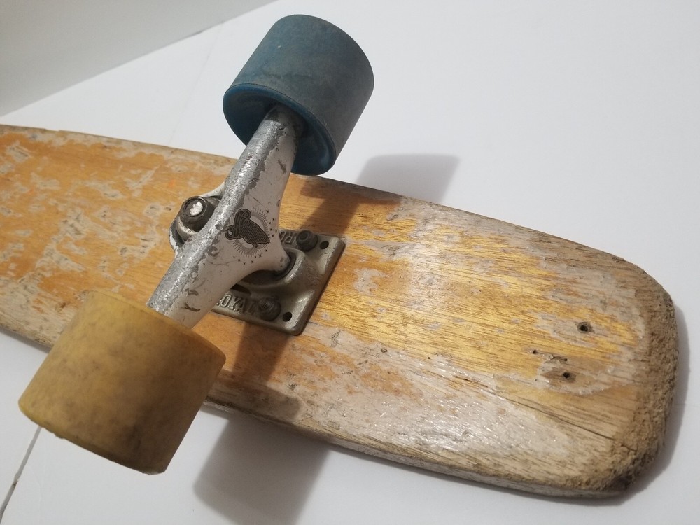 vintage longboard Cypress Gardens Thruster kicktail raised letters Kryptonics