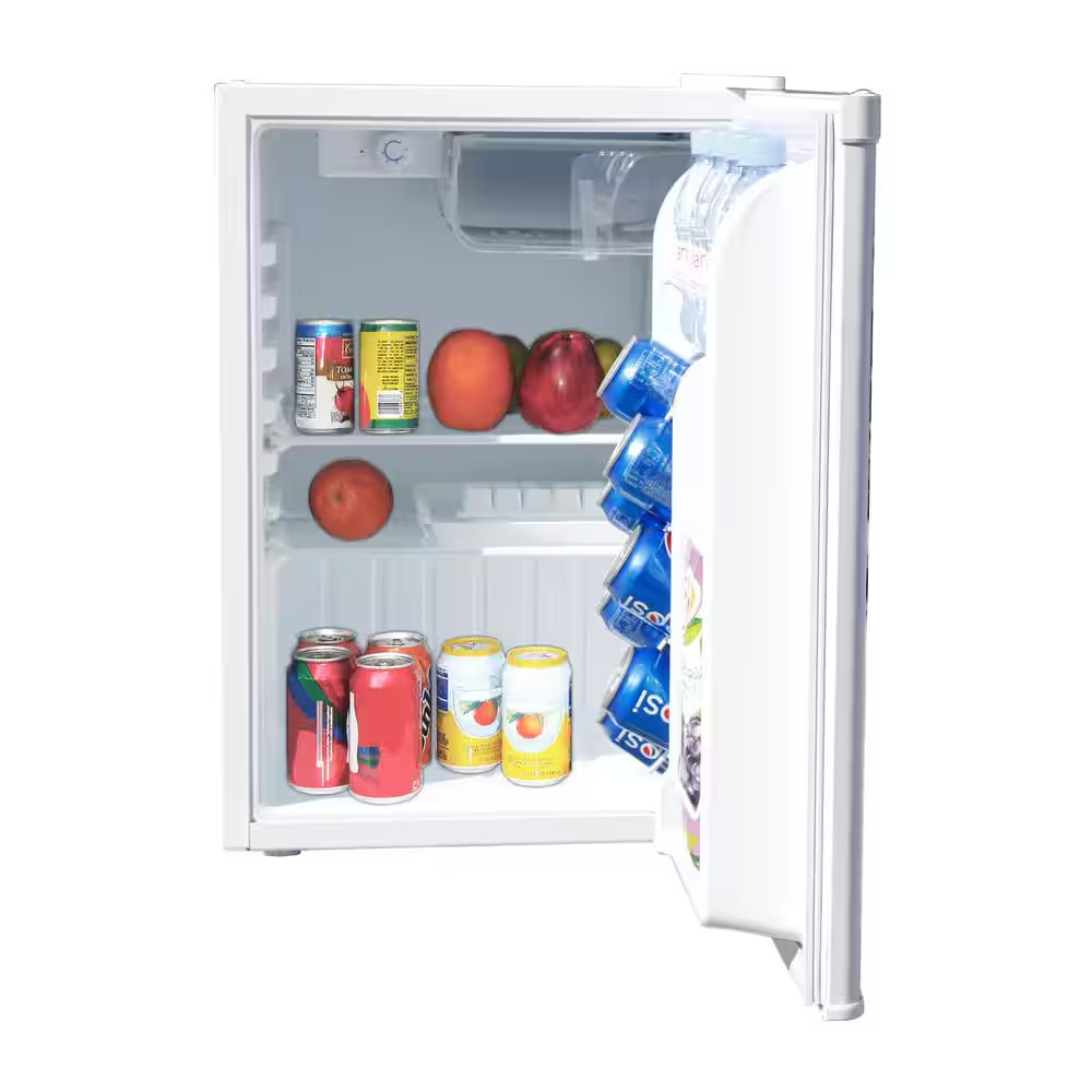 2.6 Cu. Ft. Mini Fridge in White, ENERGY STAR