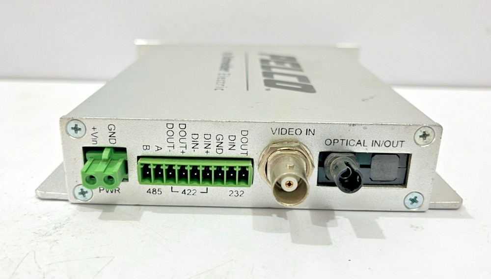 Pelco FTV10D1M1ST 1 Channel ST Fiber Transmitter, Multi-Mode