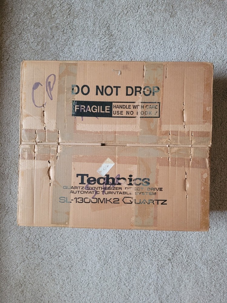Vintage Technics SL-1300MK2 Turntable - Excellent Condition