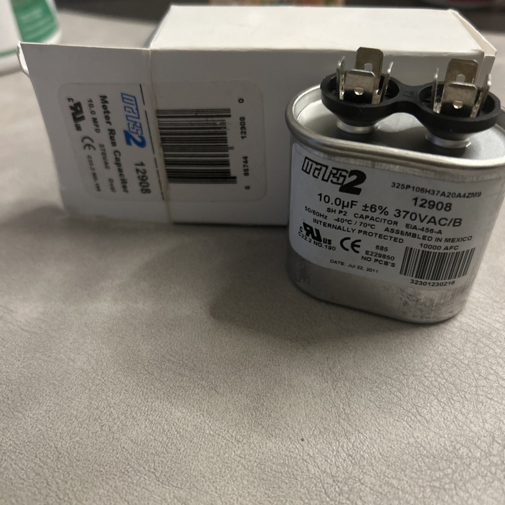 NIB. MARS 2 MOTOR RUN CAPACITOR D12908