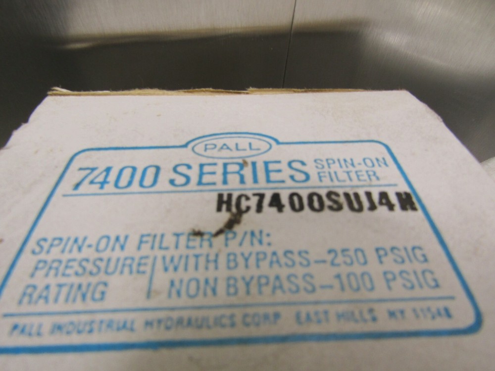 Pall 7400 Series Spin-On Filter HC7400SUJ4N