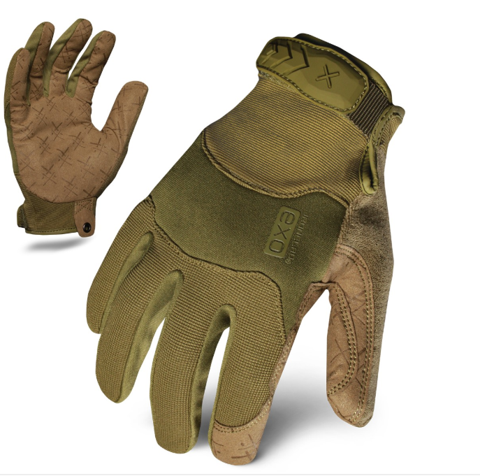 IronClad EXOT-PODG Tactical Pro OD Green Gloves - Select Size