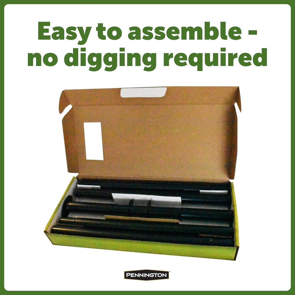 Pennington Feeder Pole Plus Bird Black 5 ft