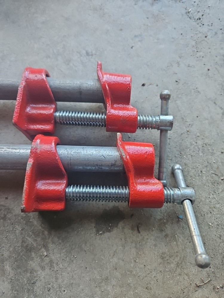 Vintage 1/2 Pipe Clamps