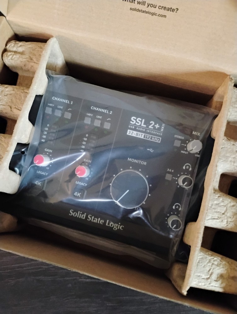 Solid State Logic SSL 2+ MKII USB-C Audio Interface