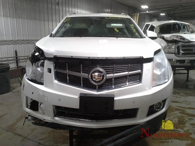 2011 Cadillac SRX Passenger Front Headrest Only Gray Leather