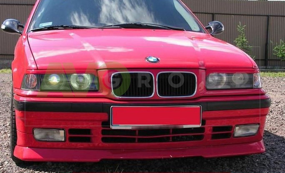 Front Bumper Spoiler Lip for BMW 3 E36 1990-2000 SE