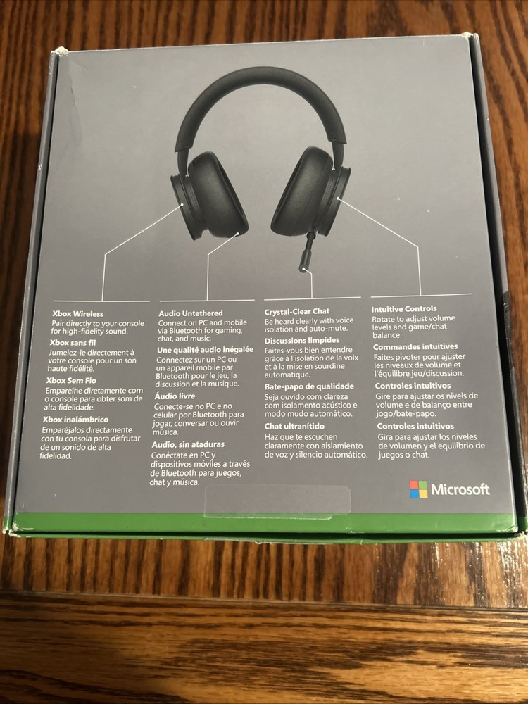 XBOX Wireless Headset Model 2065 NEW Open Box