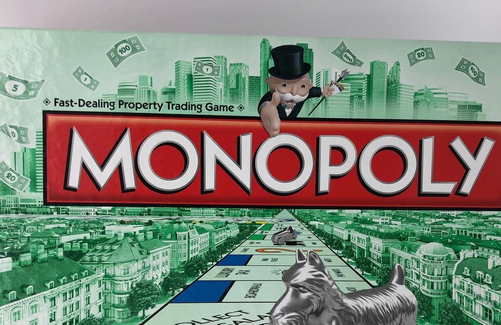 Monopoly Original Replacement Board + Instructions, Houses, Hotels, More