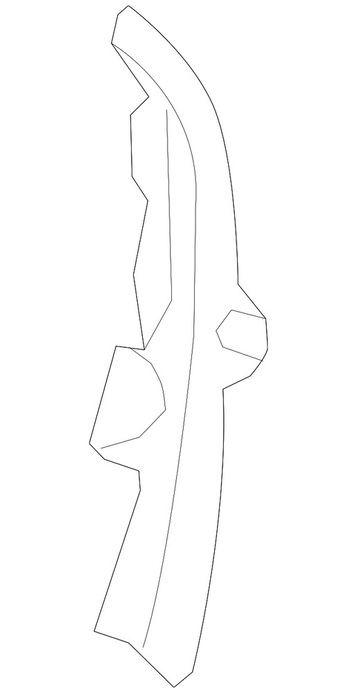 Genuine GM Driver Side Body Side Outer Panel Extension 25950983