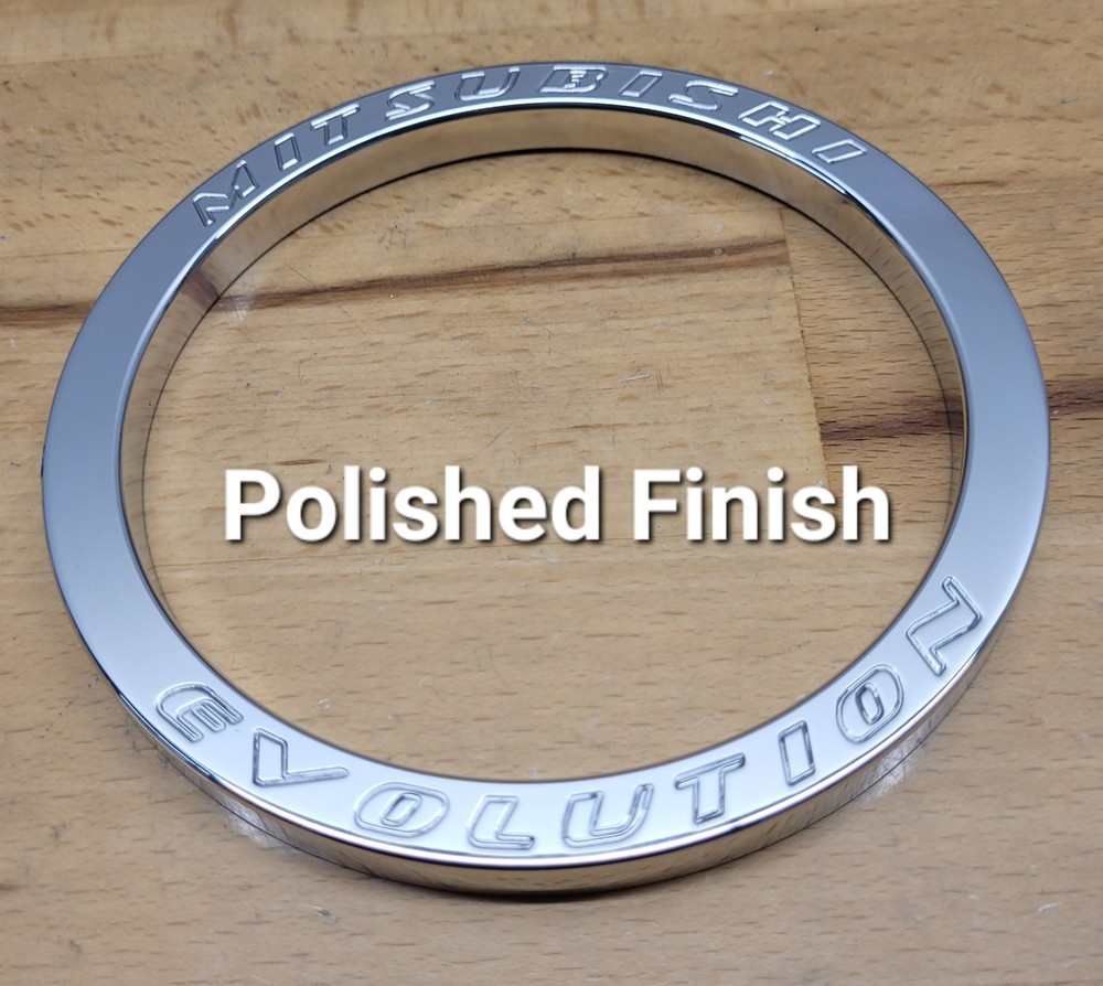 Billet Mitsubishi Evolution Evo 7 8 9 Shifter Trim Ring Bezel Polished or Black