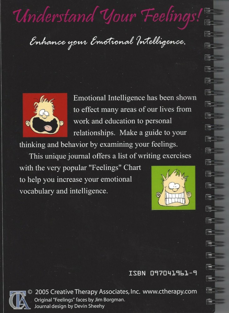 My Daily Frame of Mind Journal.  This unique journal includes a Feelings Chart