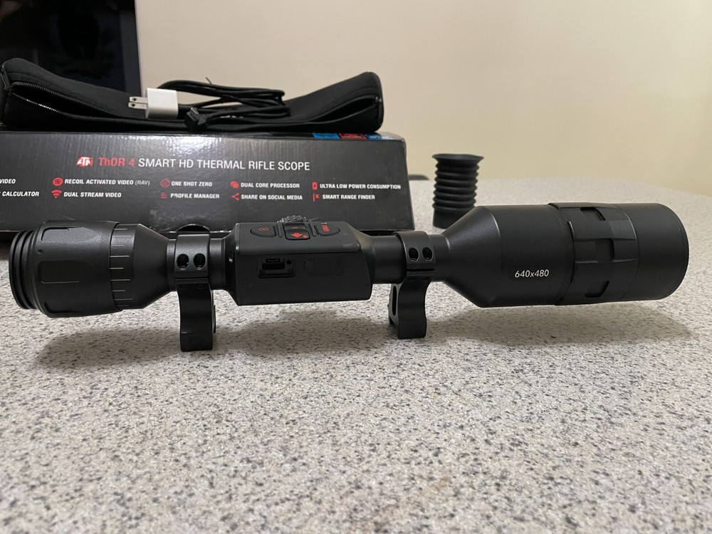 ATN Thor 4 640 4-40x Thermal Scope