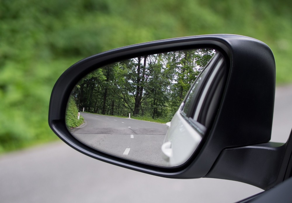 Side Upper Mirror Glass For Ford Transit 150 250 350 HD, E-Transit Driver Left