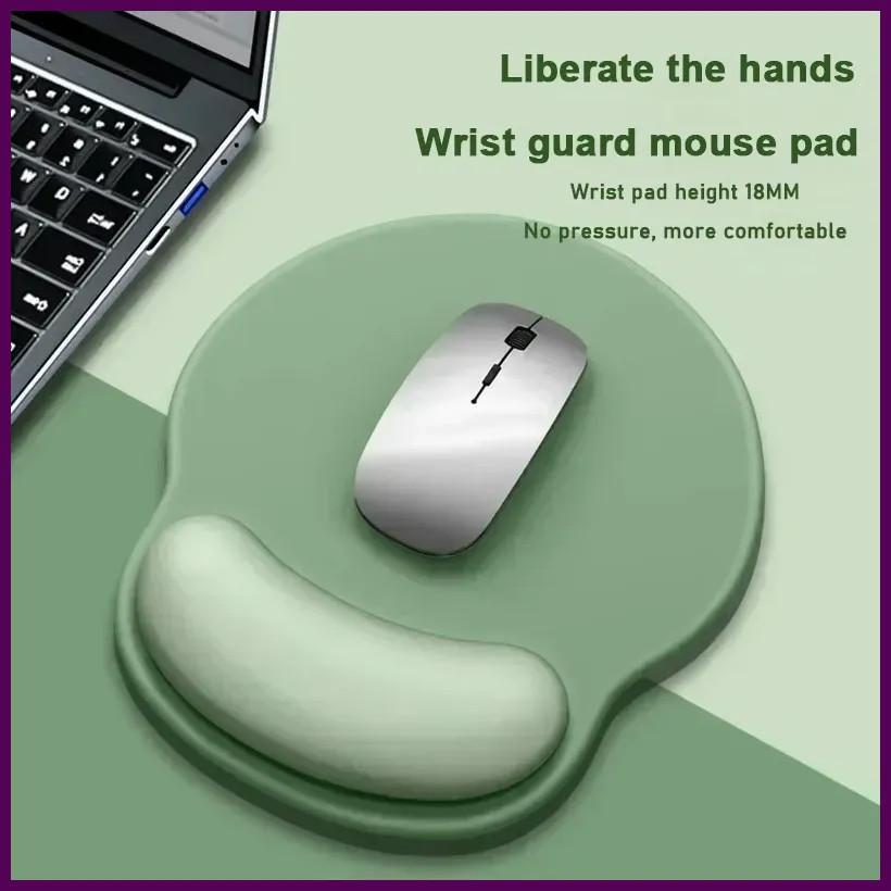 Gradient Mouse Pad Comfortable Wrist Support Non Slip Mice Mat Soft Mousepad