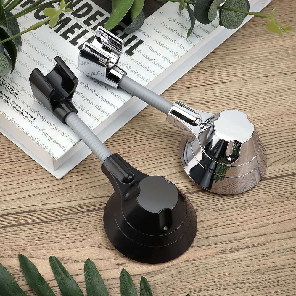 Adjustable Shower Head Holder Suction Cup Handheld Wall Mount Bathroom Bracket
