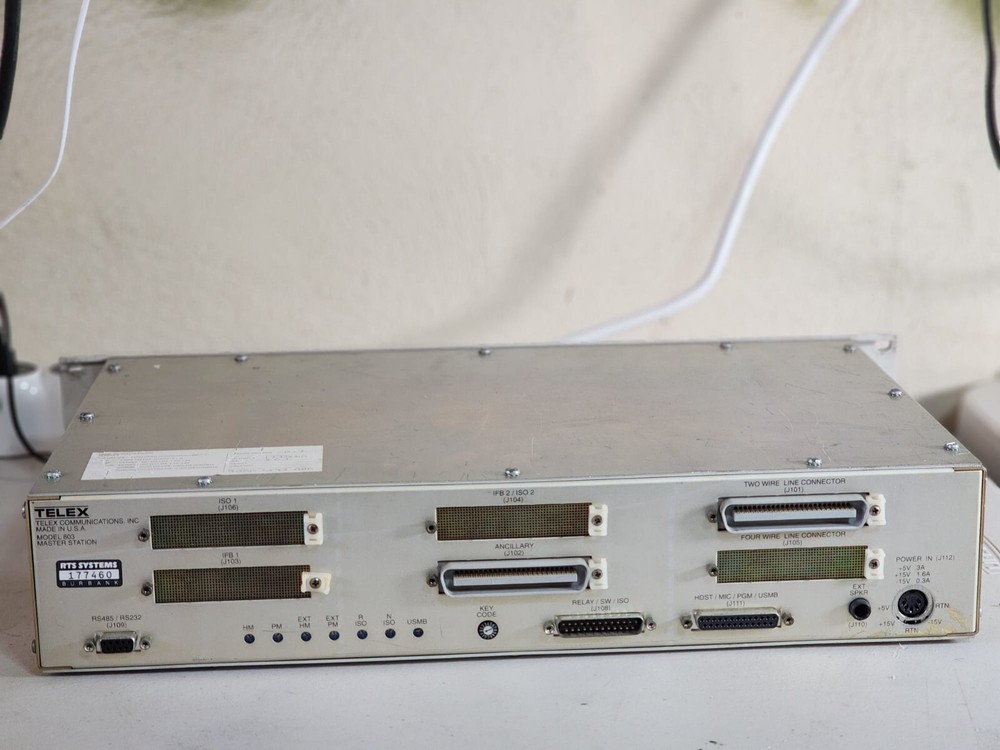 RTS 803 Master Station + RTS 862 Intercom System Interconnect