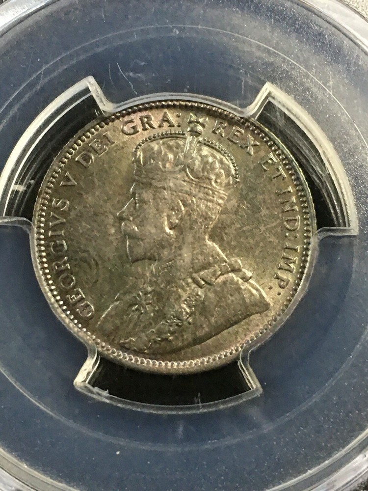 1912 PCGS Graded, Newfoundland ¢20 Cent, **MS-64** #7390