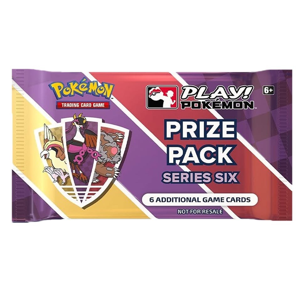 Pokemon Play! Series Six Prize Pack Booster x10