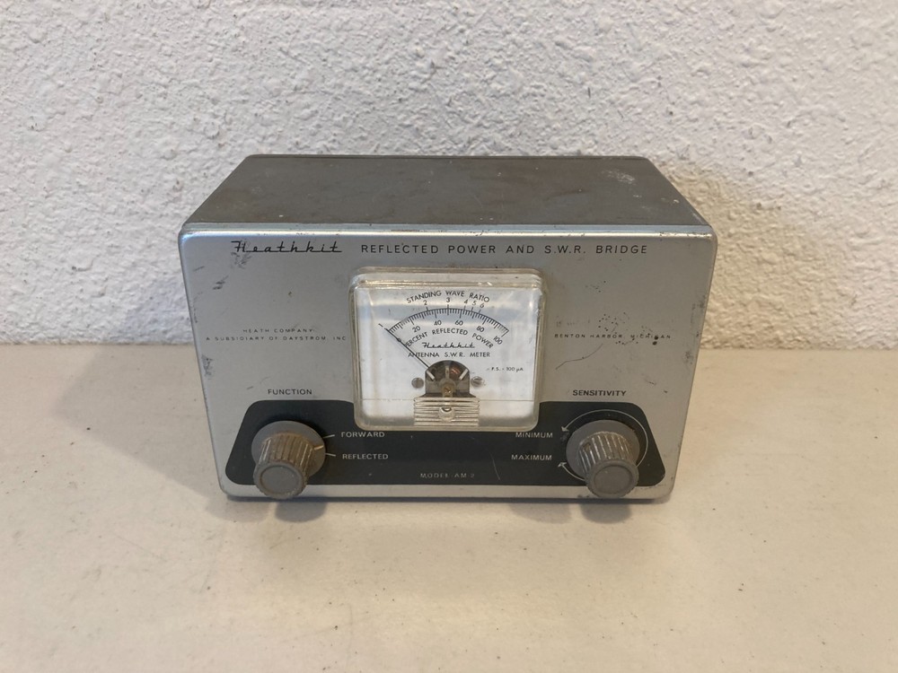 Heathkit Reflected Power and SWR Bridge Model AM