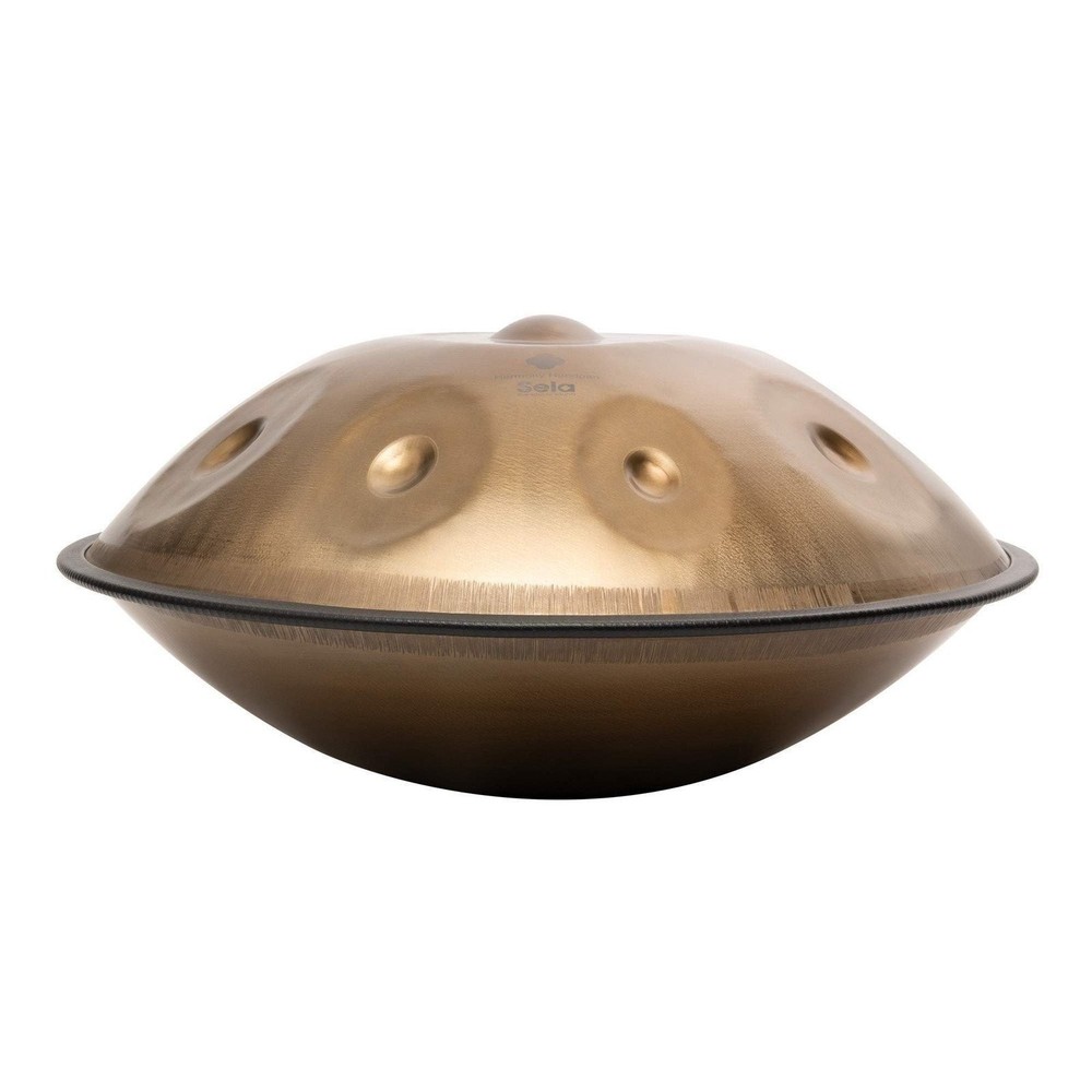 Sela Harmony 9-note Handpan - E Kurd, Stainless Steel