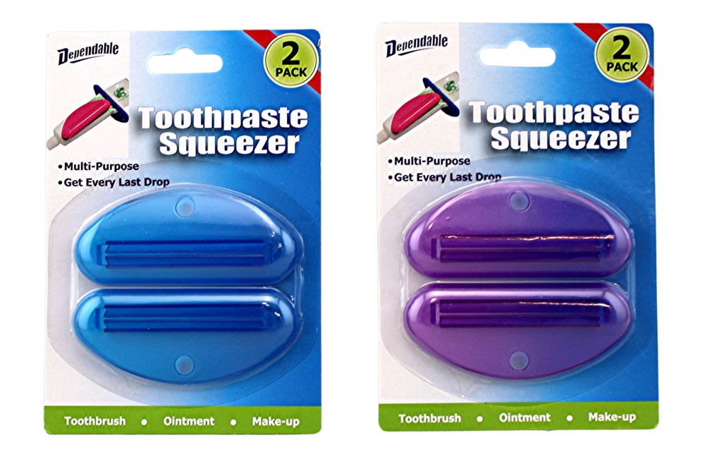 4-Piece Toothpaste Tube Squeezer Set - Save Every Drop, Multi-Purpose, No Waste