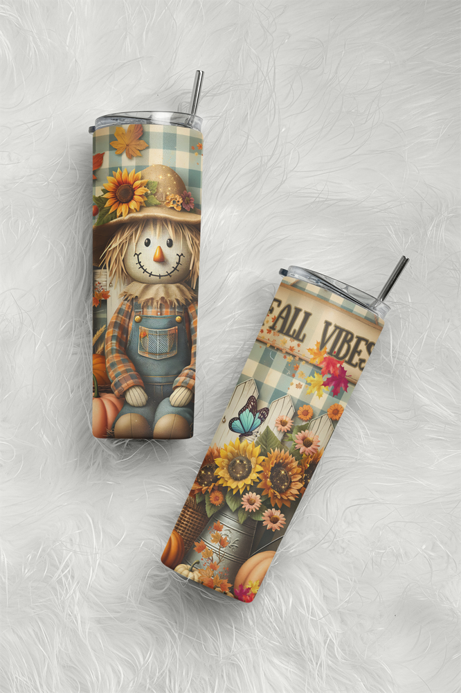 Fall Vibes 20 oz Tumbler