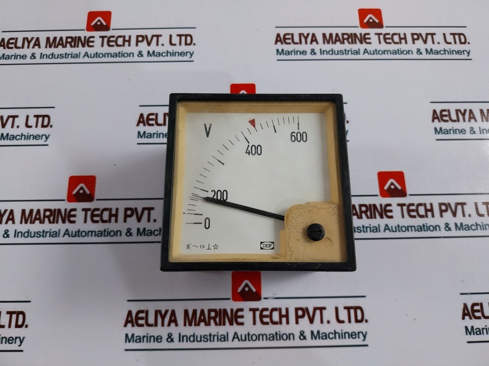 Deif 0-600V Analog Voltage Meter