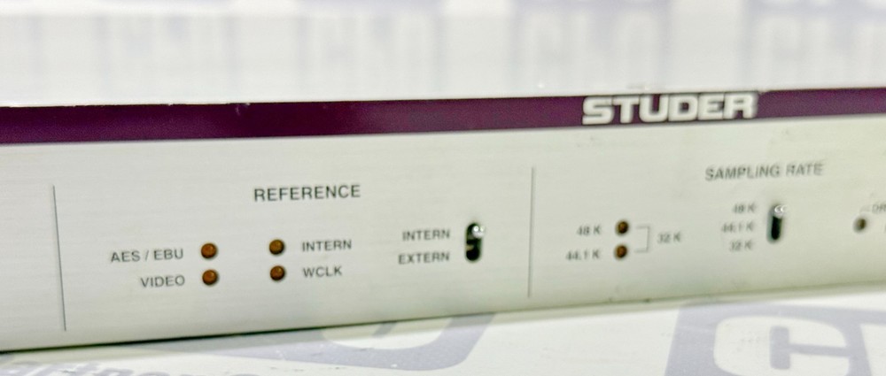 Studer D19 MasterSync Professional Digital Audio Clock Generator 1 pcs #BD#