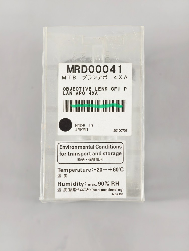 Nikon PlanApo 4x 0.20 CFI Microscope Objective Eclipse i Series Plan Apo