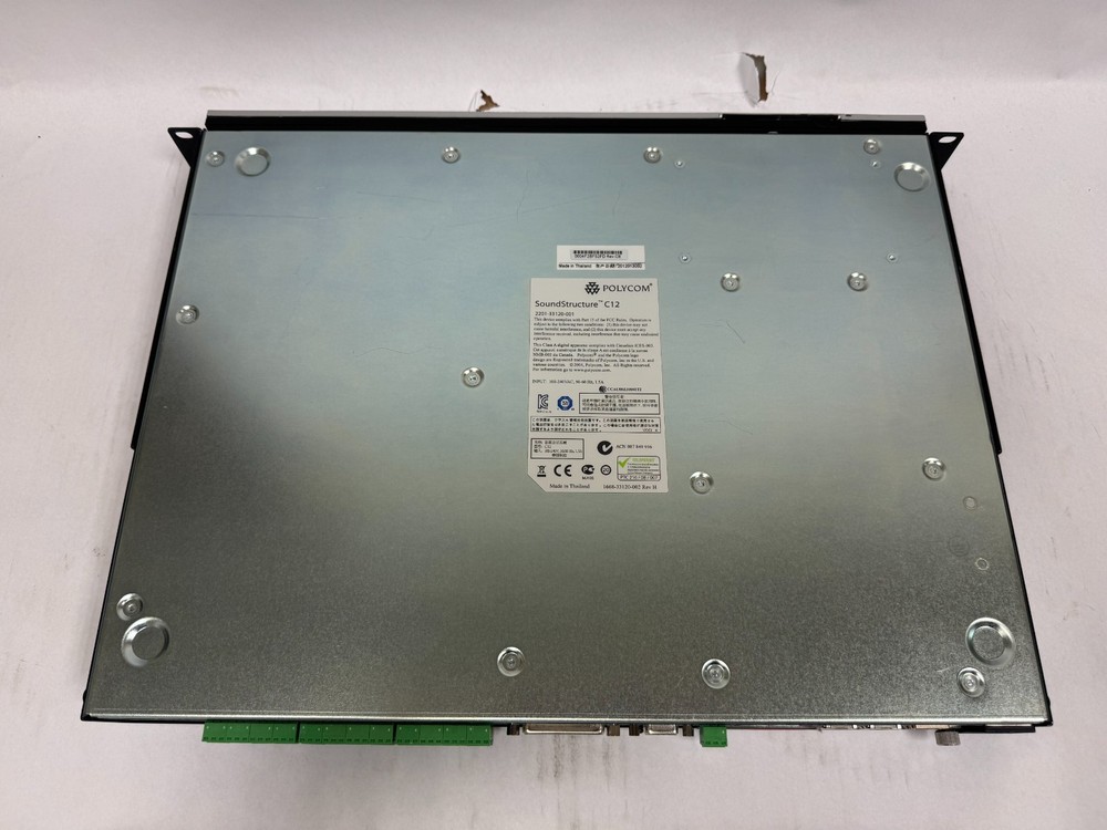 Polycom Soundstructure C12 Audio Processor Conference System
