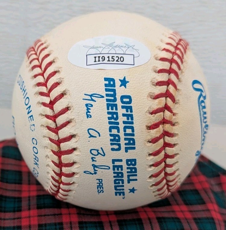 Shea Hillenbrand Autographed Oal Baseball Jsa