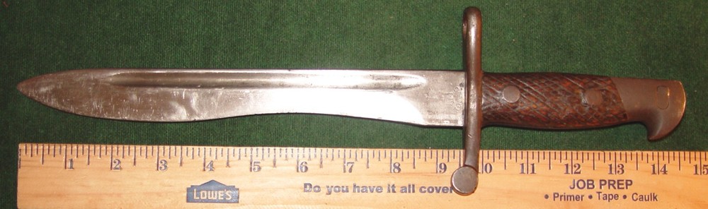 WWII Spanish Bolo Bayonet with Sheath