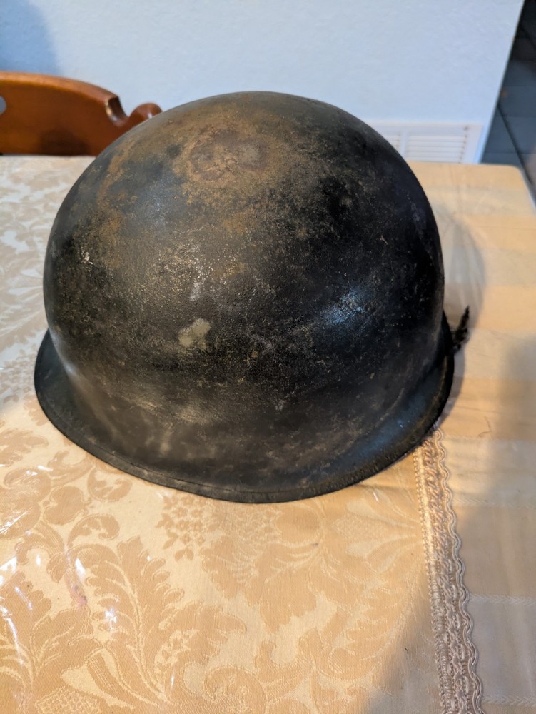 Korean War Helmet and Liner