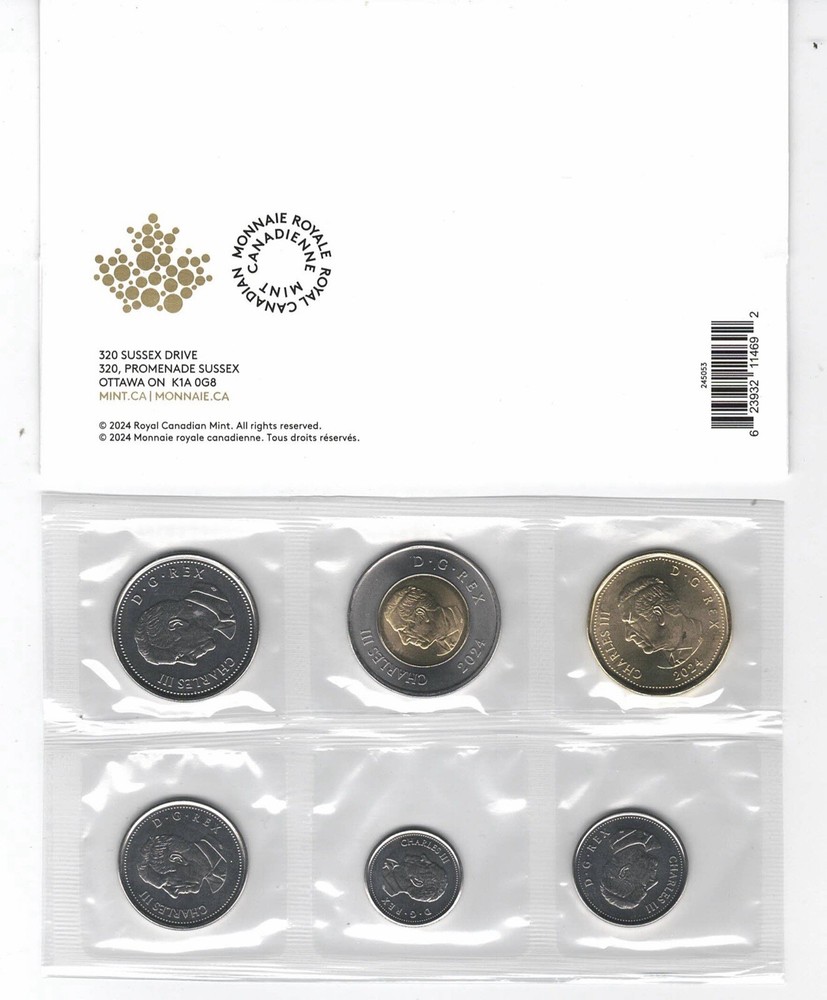 2024 Canada Proof Like Set - Royal Canada Mint -