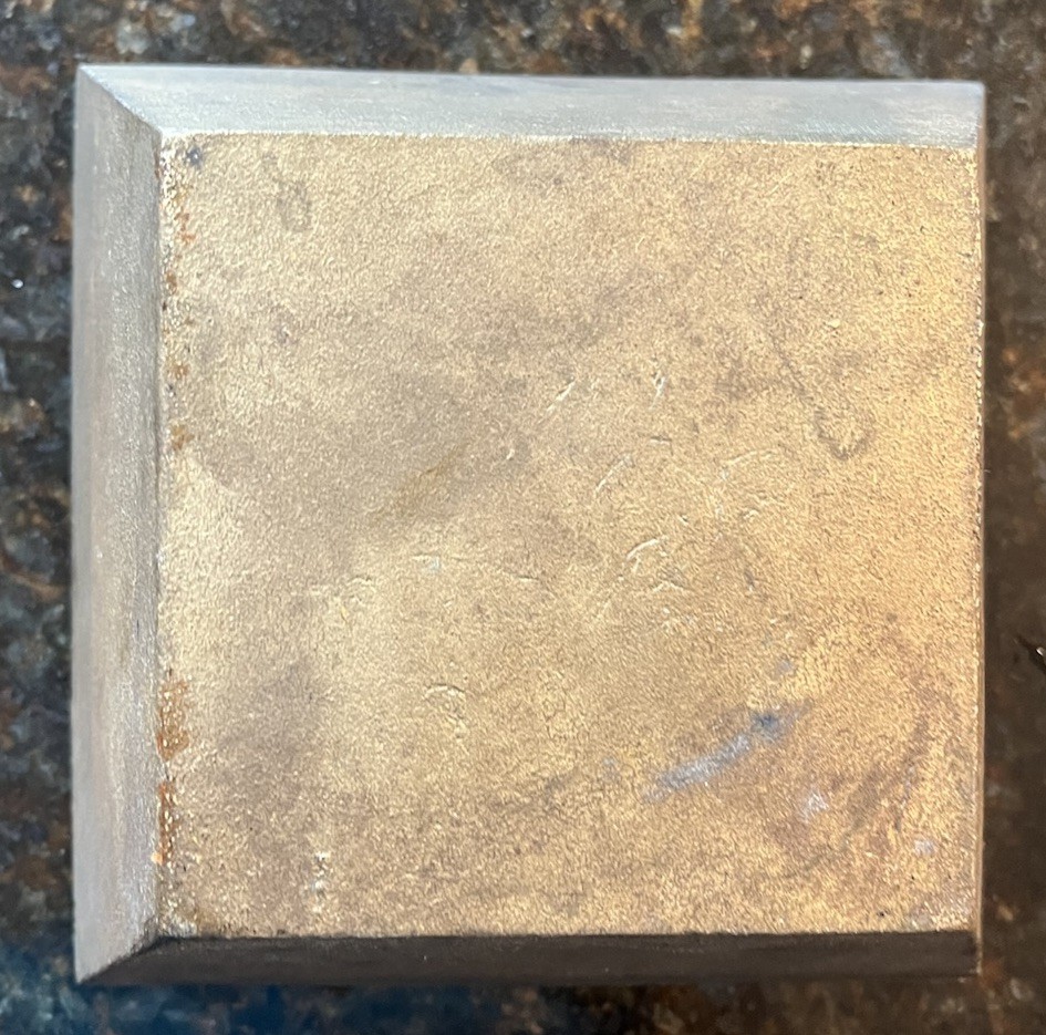 Brass Planter Small Heavy 6"x6", 4.6lbs Unique