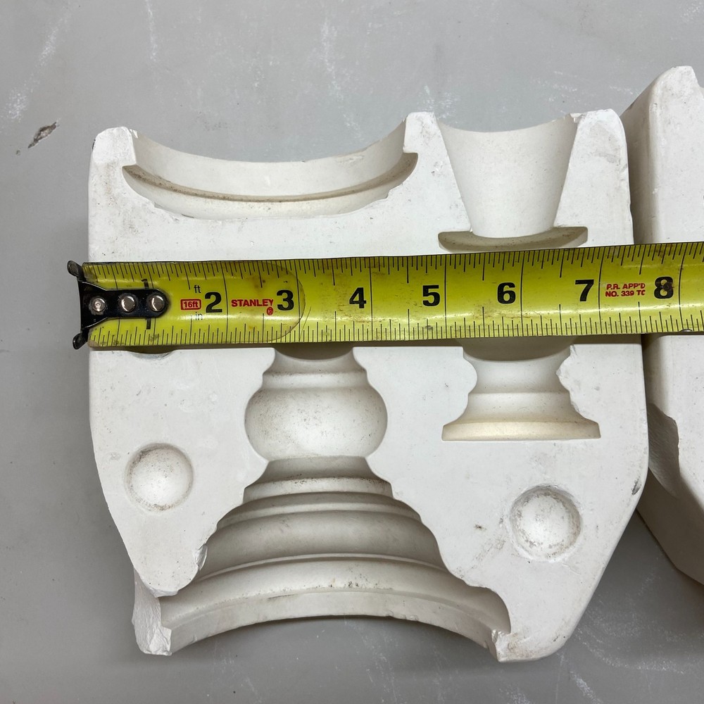 Ceramic Slip Casting Mold Turned Candlesticks Holder Duncan #178-A